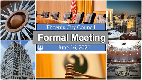 City Council Formal Meeting June 16, 2021 .